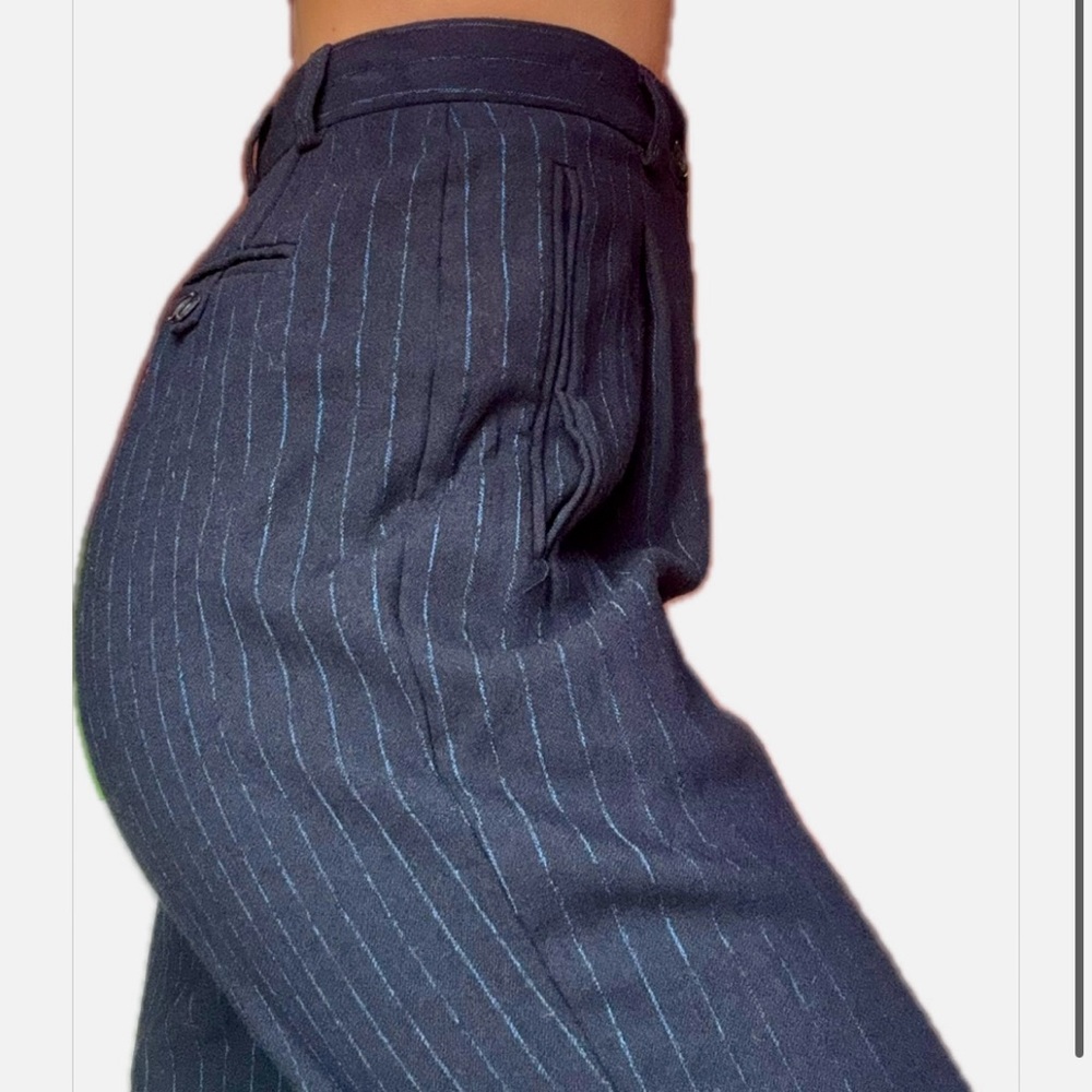 Navy Blue Escada Sport Trousers 36 - Picture 4 of 4